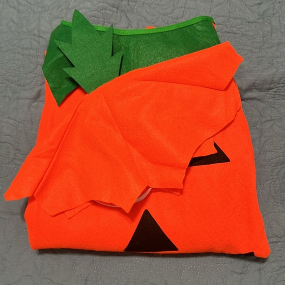 Pumpkin Halloween costume with beanie hat - Picture 6 of 9